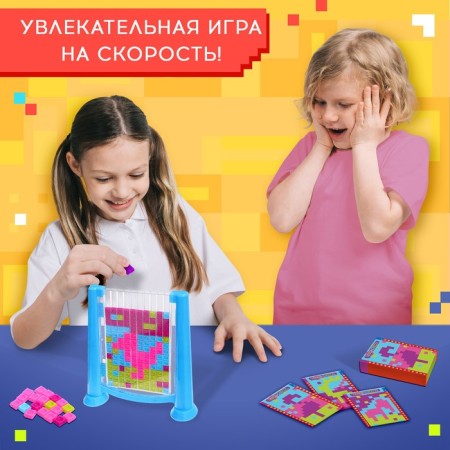 Tetris-Mosaca board game, from 1 player, 6+-3