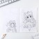 Notebook Coloring A5, 8 pages "Anime"
