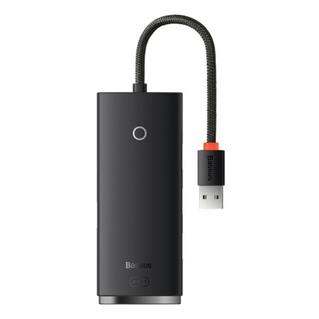 Adapter Land -outer (HUB) Baseus, USB - 4xUSB 3.0, 0.25 cm, black-1