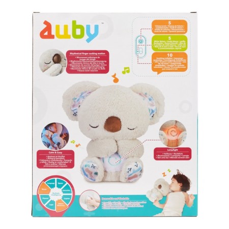 Interactive toy "Coala" for falling asleep, light and sound effects-14