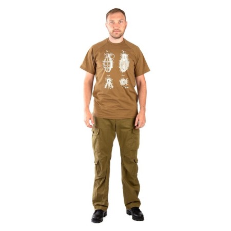 T-shirt 7.62 Grenade, Cotton, Coyot, Rr.-2