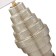 ST LUCE bedside lamp. SL1001.204.01. Rexite. 1x40 watts, E27, 35x35x74 cm, brass color, cognac