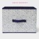 The storage box "Marmalade", 37 × 27 × 27 cm, white color