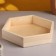 Kashpo wooden, six 28x24.5x5cm