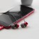 Hoco M51 headphones, wired, vacuum, microphone, 1.2 m, red