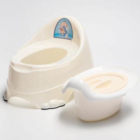 Children's pot of Baby-Comfort, Milk color, MIX sticker-2