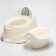 Children's pot of Baby-Comfort, Milk color, MIX sticker