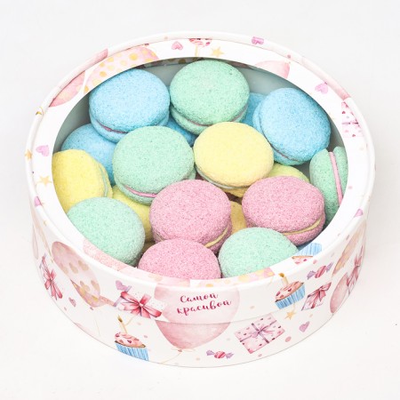 Box for Makarun tube with the Balls window, 20 x 6 cm-1