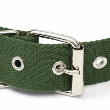 Semilant canvas collar, 72 x 3.5 cm, khaki-2
