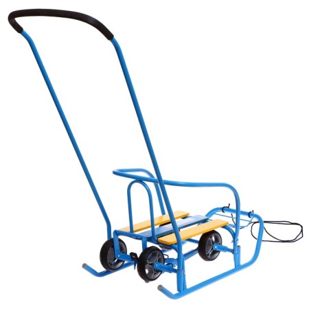 Sled "breeze 7 station wagon", blue color-5