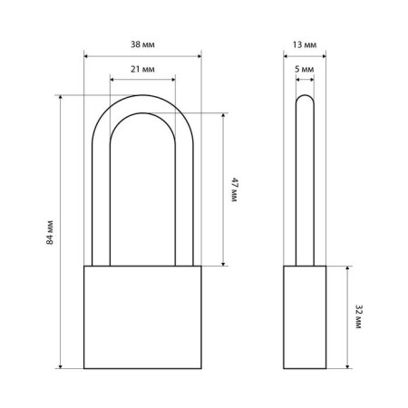 The castle of the hinged "standard" HG-340L DL Duke d = 5.5 mm-2