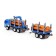 Lesozhot car inertial "City" with a trailer, light, sound, color blue