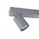Carrisi lamp, 2x35W GU10, graphite color, black