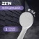 Shower Lake Zein Z0205, 1 mode, plastic, white color