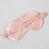 Silk sleep mask, 20 × 10.5 cm, elastic band is single, pink color