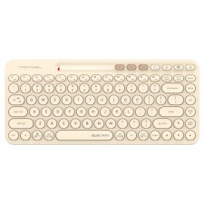 Клавиатура A4Tech Fstyler FBK36C AS бежевый USB беспроводная BT/Radio slim Multimedia (FBK3   106853