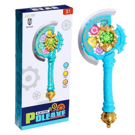 SEX with gears, light and sound effects, vibration of the blade, works from batteries