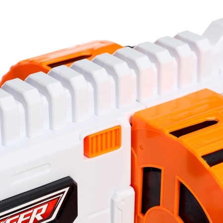 Blaster "Fast", shoots with soft bullets, works from batteries-4