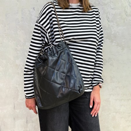 Bag-bag without fastening, black color-6
