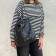 Bag-bag without fastening, black color