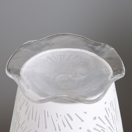 Aroma lace with backlight "Salute" E27 40W+RGB white 13x13x30 cm-7