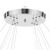 Bayerlux 59913/3 LED 114W 4000K silver 71x71x2-82 cm