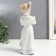 Souvenir Ceramics "Girl with tails, with a kitten on her hands" 22.5x7x12 cm