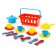 Basket with children's dishes Top CHEF for 4 persons, MIX colors