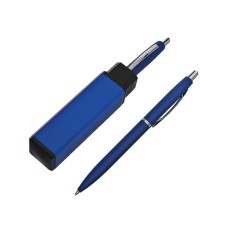 Handle Automatic San Remo 1.0 mm, metal bright blue case, blue rod, in a tube