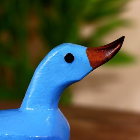 Souvenir "Duck Blue" tree 15x7x11 cm-4