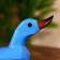 Souvenir "Duck Blue" tree 15x7x11 cm