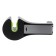 Torso-chuckle, on a headrest with a phone holder