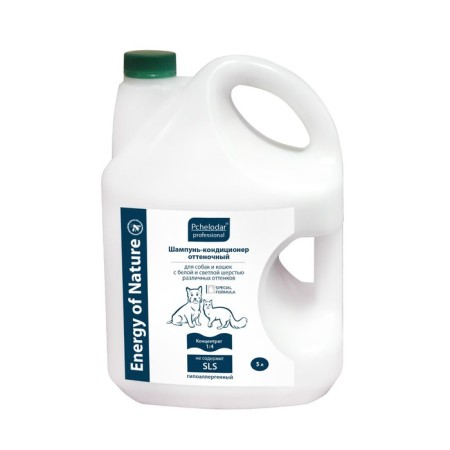 Pchelodar Professional Energy of Nature Contractor for white wool, 1: 4, 5 liters