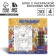 Set: block of sheets with coloring and wax crayons "Cats"