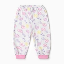 Pants children, pink/balloon color, height 56