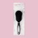 Massage comb, 7 × 24 cm, black/white color