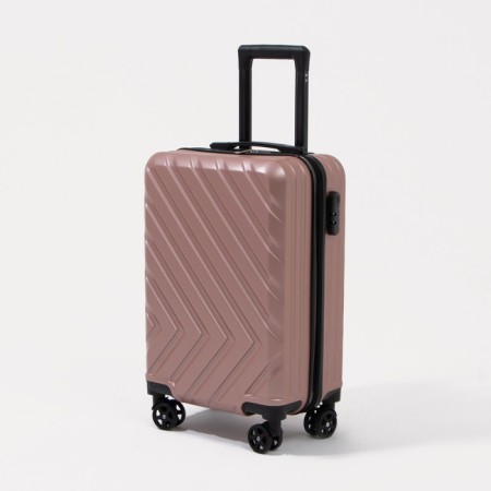 Small suitcase 20 ", code castle, color pink gold