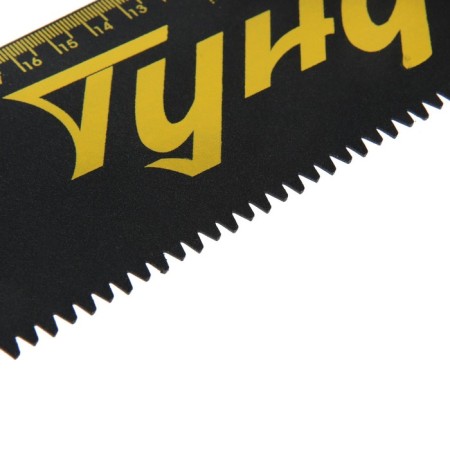 Hacksaw on wood tundra, 400 mm, step 4.5 mm, teflon coating, straight tooth average-4