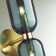 Bra Orinoco, 2x60W E14, bronze color, IP20