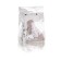 Soft toy Gulliver dog, gray-white color, 22 cm