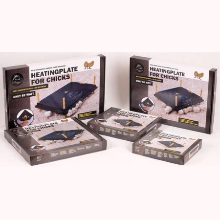 The heating panel, 40 × 40 cm, with a temperature regulator, for chickens, 42 watts, Comfort-7