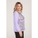 Female blouse, size 54, purple color