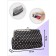 Cosmetic bag on the farmar, black color