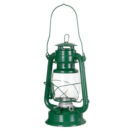 Kerosene lamp decorative green 14x18x27.5 cm risalux-12