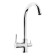 Kitchen mixer Zein ZC-011, with output for drinking water, brass, chrome