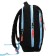 Youth backpack 39 x 26 x 10 cm, ergonomic back, Across G6, black/pink G-6-6