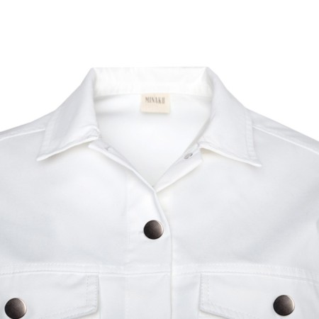 Women's jacket Minaku: Casual Collection Color White, Rr. 44-6