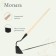 Motyga, blade 10 cm, wooden stalk 100 cm