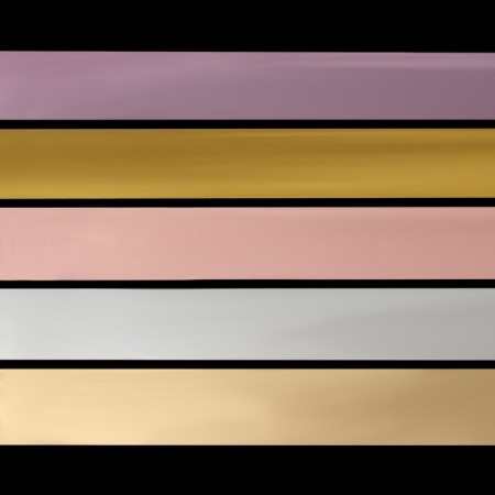 A set of translation foil for nail design "Nude", 4 × 40 cm, 10 pcs, in a plastic organiizer-1