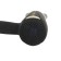 Claus Scarlett SC-HD70IT10, 1400 W, 2 temperature modes, folding handle, black with gold